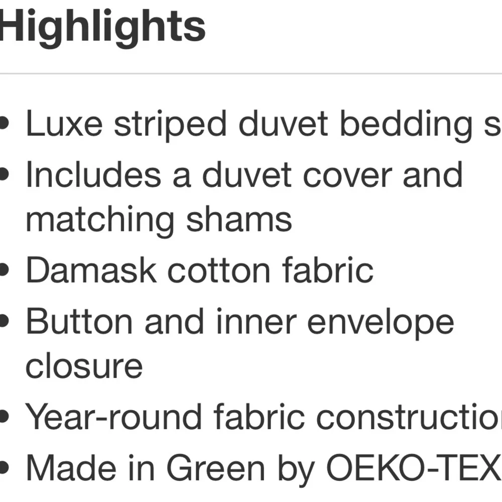 THRESHOLD NWT luxe striped damask duvet cover & sham set -dark teal blue -queen